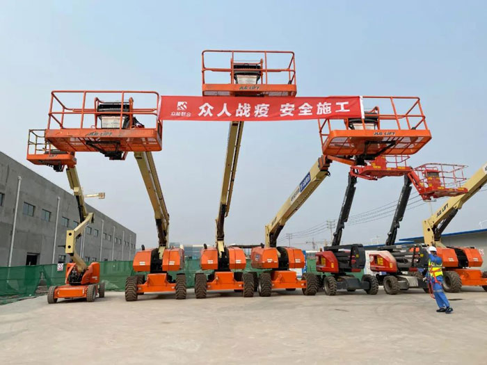 一线探营丨半岛娱乐(中国)为工地复工按下“快进键”